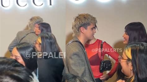 nadine and james gucci event|James Reid reunites with ex.